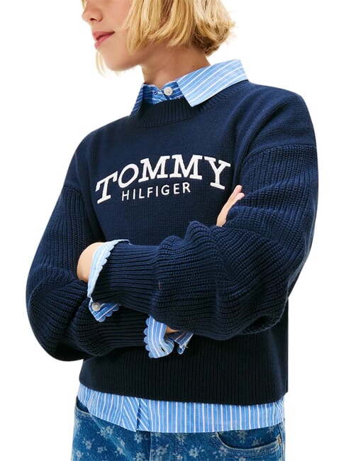 TH Girls' crew neck sweater desert sky - Children's Sweaters