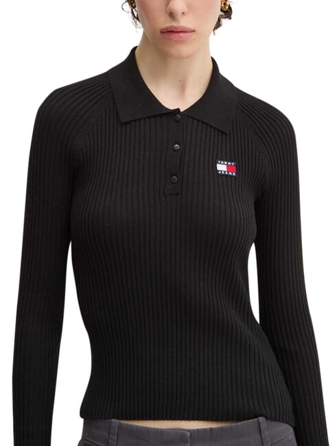 TH JEANS Long-sleeved shirt black - Women's Sweaters