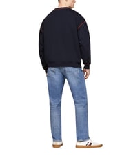TOMMY HILFIGER TH Cotton sweatshirt with long sleeves desert sky - Sweatshirts - 2