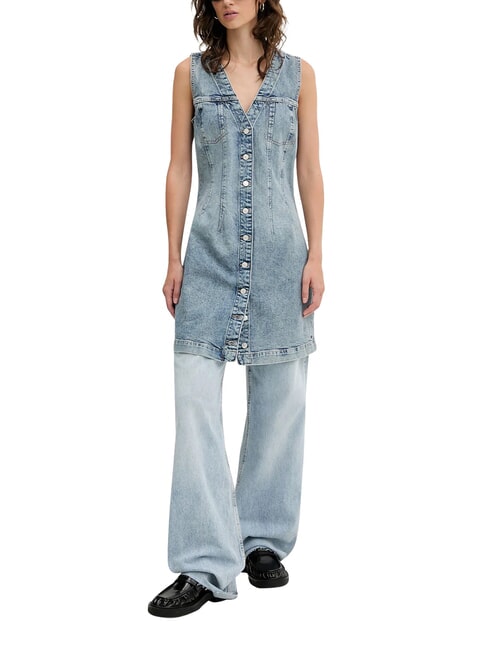 TH JEANS Denim dress denim - Woman Clothes