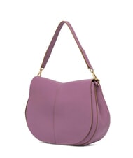GIANNI CHIARINI HELENA ROUND Leather bag with rope shoulder strap argyle purple - Women&rsquo;s Bags - 2