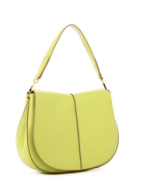 HELENA ROUND Leather bag with rope shoulder strap unripe - Women&rsquo;s Bags