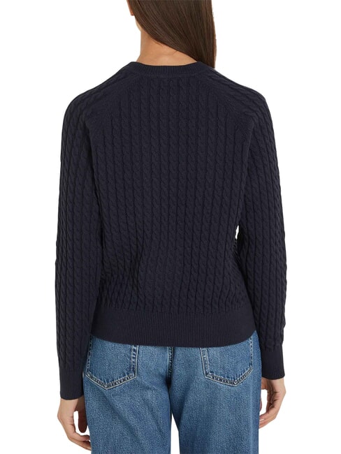 TH Cotton crew neck sweater desert sky - Women's Sweaters
