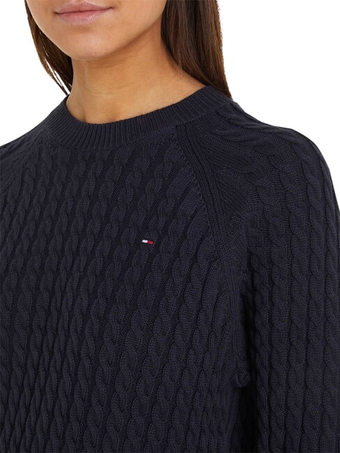 TH Cotton crew neck sweater desert sky - Women's Sweaters