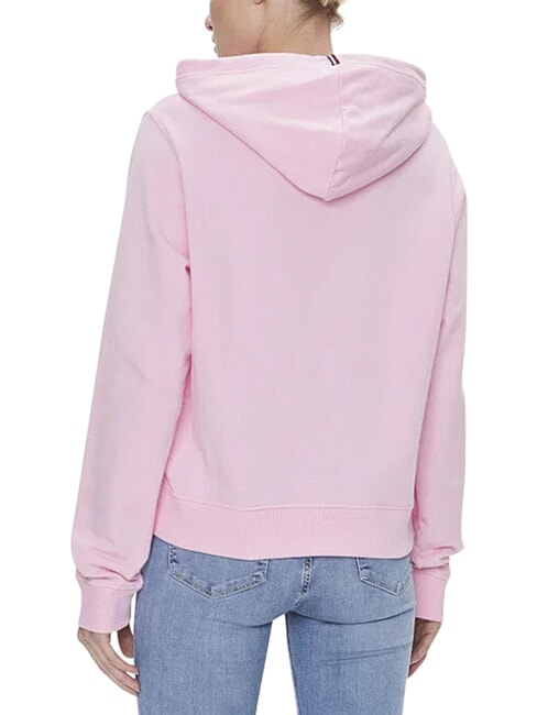 TH Cotton sweatshirt, long sleeves iconic pink - Women's Sweatshirts