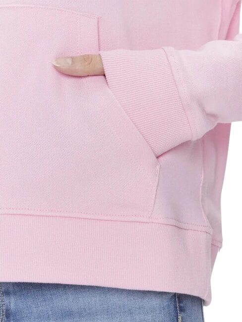 TH Cotton sweatshirt, long sleeves iconic pink - Women's Sweatshirts