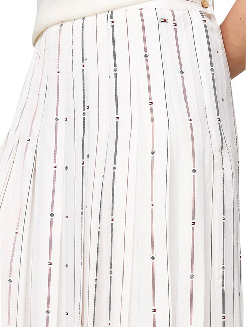 TH Long skirt scarf flag stp/ multi - Women's Skirts