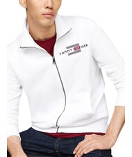 TOMMY HILFIGER TH Long-sleeved sweatshirt white - Sweatshirts - 4