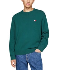 TOMMY HILFIGER TH JEANS  Crew neck sweater deep seawater - Men's Sweaters - 2