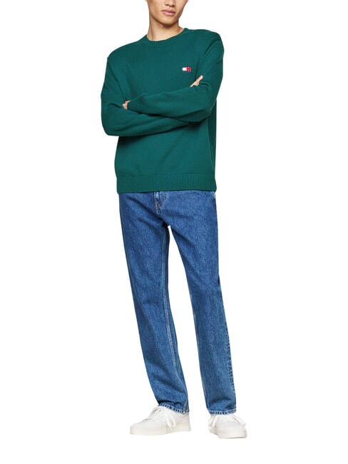 TH JEANS  Crew neck sweater deep seawater - Men's Sweaters