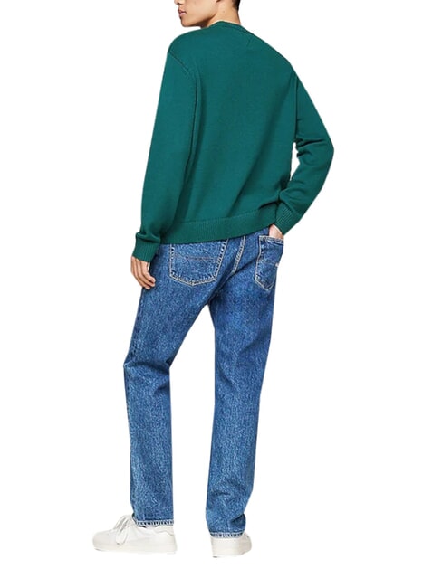 TH JEANS  Crew neck sweater deep seawater - Men's Sweaters