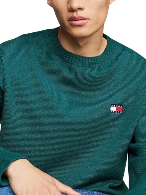 TH JEANS  Crew neck sweater deep seawater - Men's Sweaters