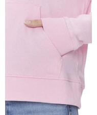 TOMMY HILFIGER TH Cotton sweatshirt, long sleeves iconic pink - Women's Sweatshirts - 4