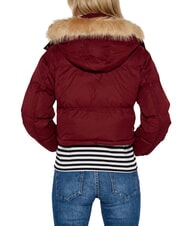 TOMMY HILFIGER TH JEANS Short down jacket deep red - Women's down jackets - 4
