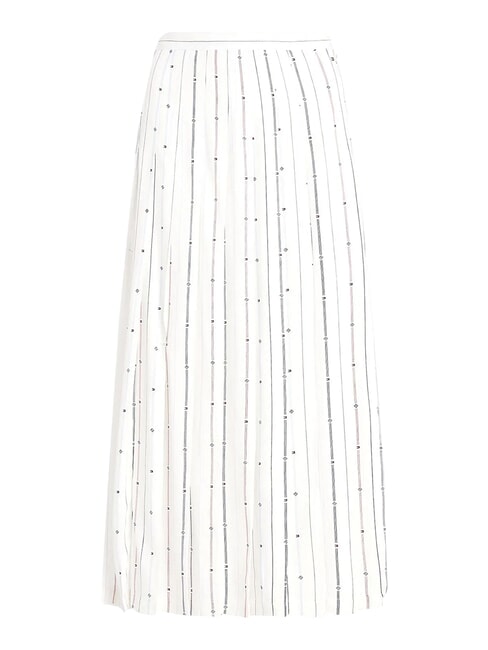 TH Long skirt scarf flag stp/ multi - Women's Skirts