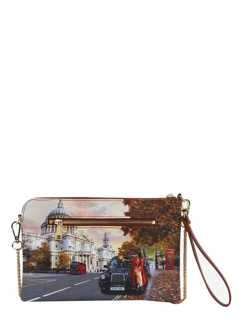 YESBAG Flat clutch bag with cuff London tourist - Women&rsquo;s Bags