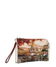 YNOT YESBAG Flat clutch bag with cuff Rome raining - Women&rsquo;s Bags - 3