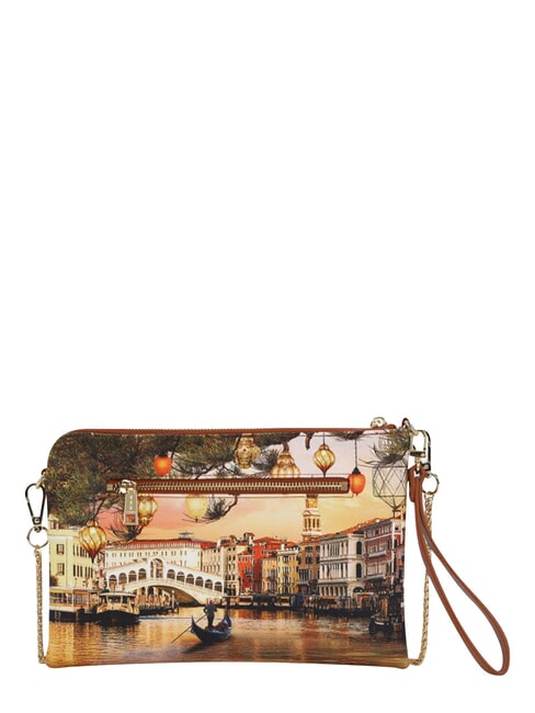 YESBAG Flat clutch bag with cuff Christmas Venice - Women&rsquo;s Bags