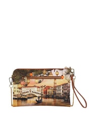 YNOT YESBAG Flat clutch bag with cuff Christmas Venice - Women&rsquo;s Bags - 2