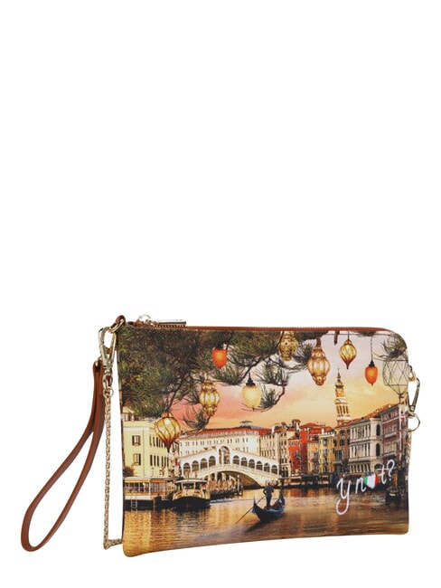YESBAG Flat clutch bag with cuff Christmas Venice - Women&rsquo;s Bags