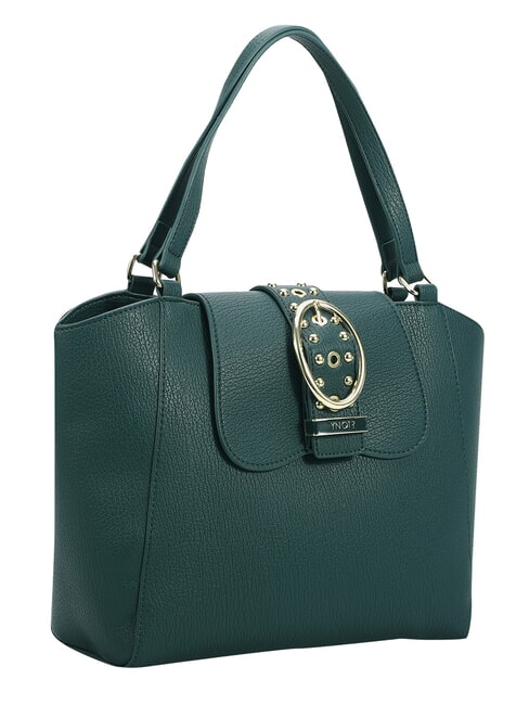 ROCKER Shopping bag with buckle and studs forest - Women&rsquo;s Bags