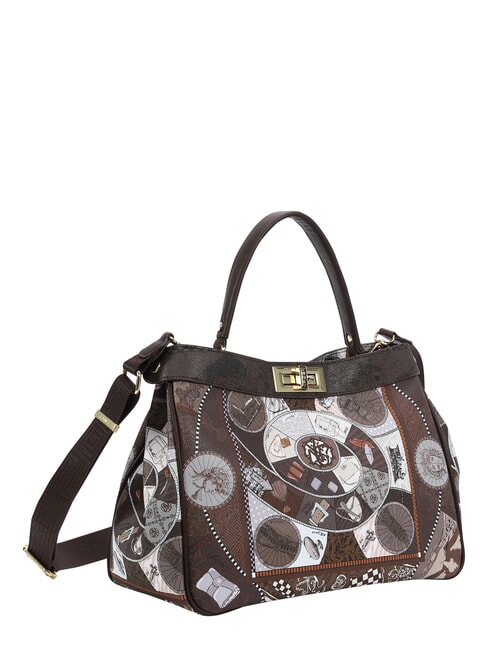 FASHIONOPOLY Handbag with shoulder strap chocolate - Women&rsquo;s Bags