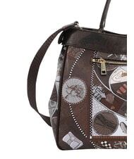 YNOT FASHIONOPOLY Handbag with shoulder strap chocolate - Women&rsquo;s Bags - 6