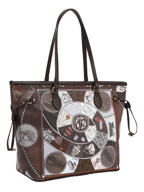 FASHIONOPOLY Shopping bag, shoulder bag chocolate - Women&rsquo;s Bags