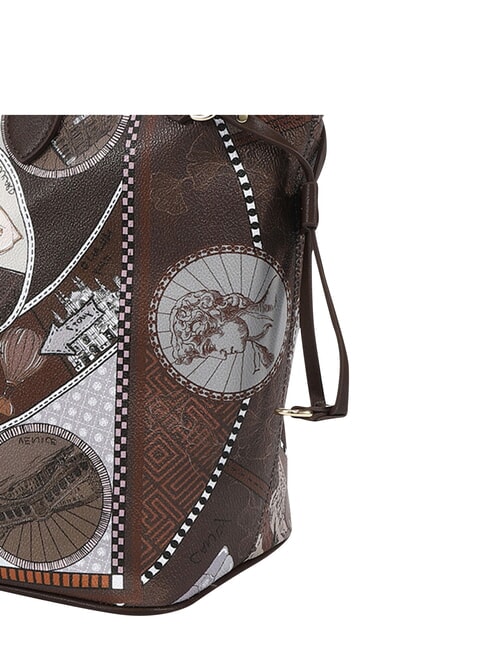 FASHIONOPOLY Shopping bag, shoulder bag chocolate - Women&rsquo;s Bags