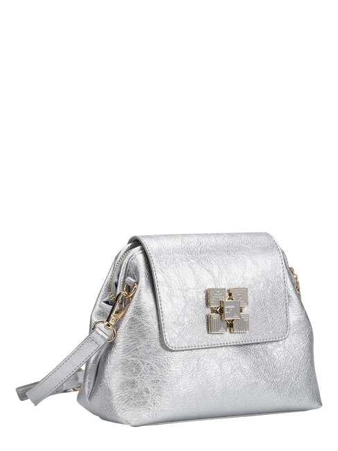 CRACKLE Mini shoulder bag SILVER - Women&rsquo;s Bags