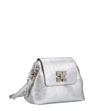 YNOT CRACKLE Mini shoulder bag SILVER - Women&rsquo;s Bags - 3