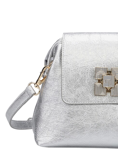 CRACKLE Mini shoulder bag SILVER - Women&rsquo;s Bags