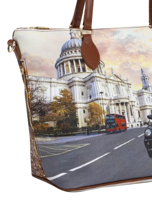 YESBAG Medium shoulder shopping bag London tourist - Women&rsquo;s Bags