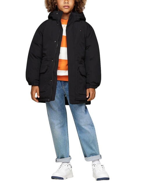 TH Hooded jacket black - Baby Jackets