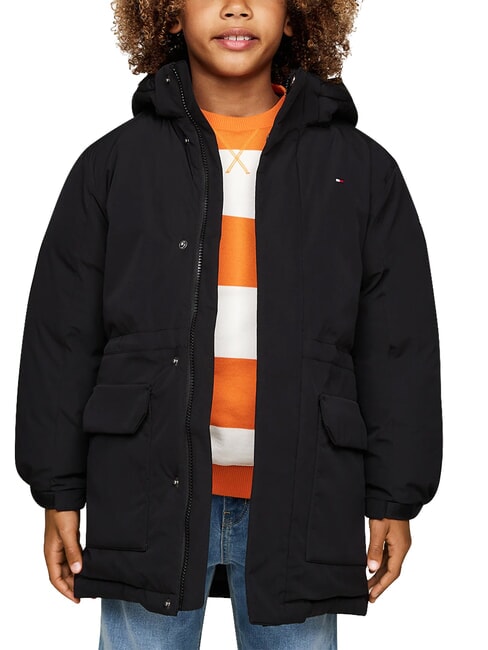 TH Hooded jacket black - Baby Jackets