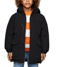 TOMMY HILFIGER TH Hooded jacket black - Baby Jackets - 4