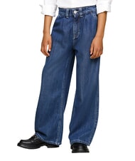 TOMMY HILFIGER TH Jeans darkusedlyocell - Children's trousers - 2