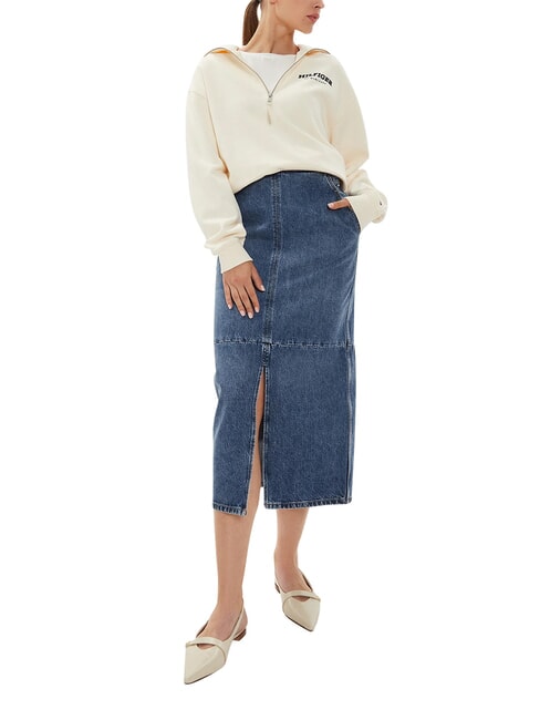 TH Long denim skirt Beth - Women's Skirts