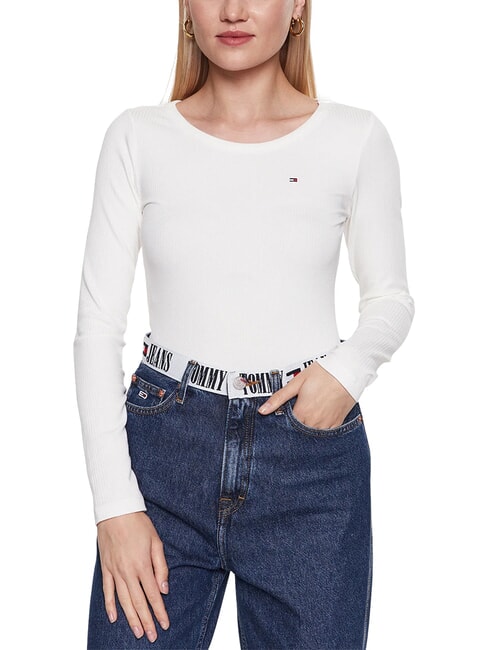 TH Long-sleeved T-shirt ecru - T-shirt