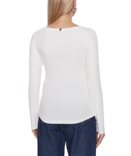 TOMMY HILFIGER TH Long-sleeved T-shirt ecru - T-shirt - 3