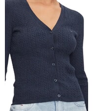 TOMMY HILFIGER TH JEANS Long-sleeved cardigan dark night navy melange - Women's Sweaters - 6