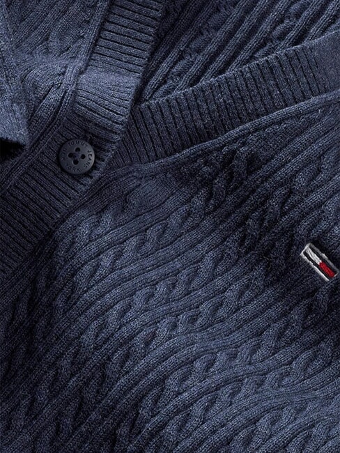 TH JEANS Long-sleeved cardigan dark night navy melange - Women's Sweaters