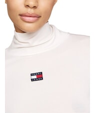 TOMMY HILFIGER TH JEANS Long-sleeved T-shirt ancient white - T-shirt - 5