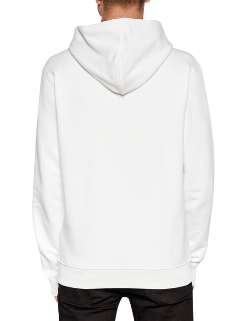 TH JEANS Cotton hoodie ancient white - Sweatshirts