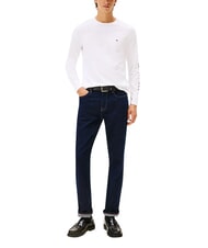 TOMMY HILFIGER TH Long-sleeved T-shirt white - Men's Sweaters - 2