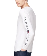 TOMMY HILFIGER TH Long-sleeved T-shirt white - Men's Sweaters - 6