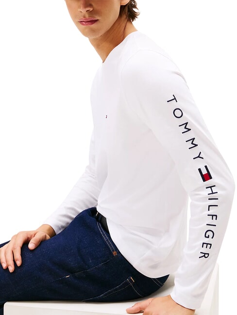 TH Long-sleeved T-shirt white - Men's Sweaters