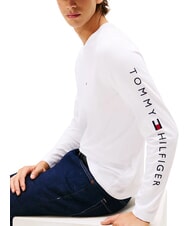 TOMMY HILFIGER TH Long-sleeved T-shirt white - Men's Sweaters - 7
