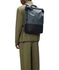 RAINS TRAIL ROLLTOP 13" laptop backpack lagoon - Backpacks & School and Leisure - 3