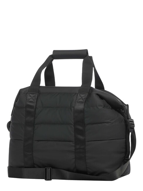 PUFFER MIX WEEKEND Duffel bag with shoulder strap black - Duffle bags